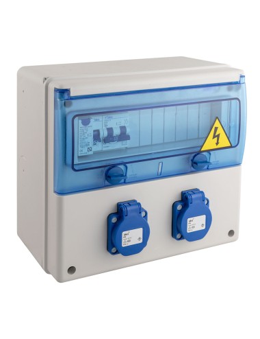 Cuadro industrial montado de 11 elementos, 270 x 160 x 250 mm