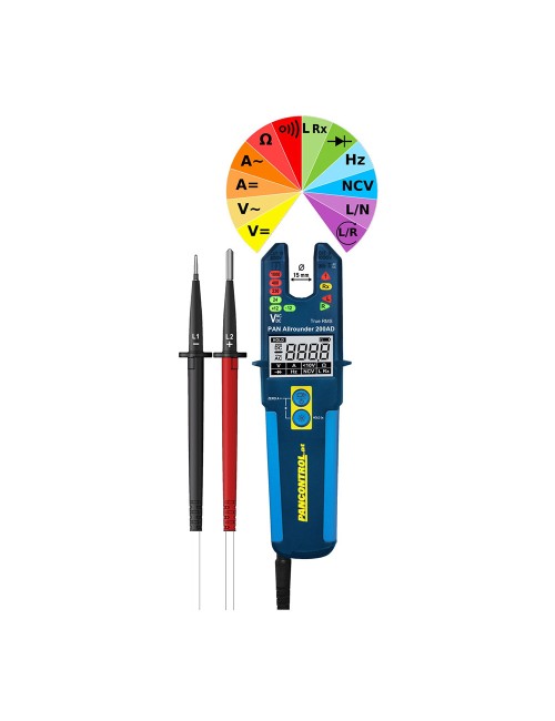 Probador de voltaje y comprobación de continuidad pancontrol
