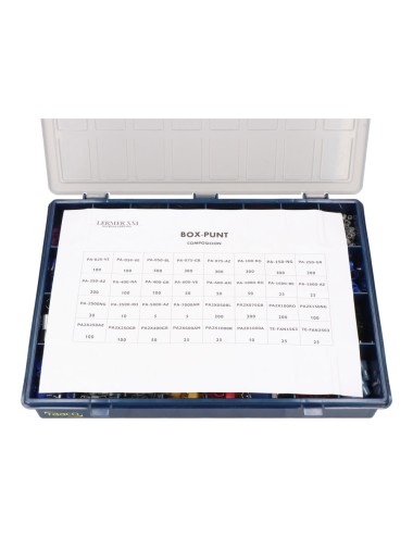 Puntera aislada, surtido de 3.800 uds