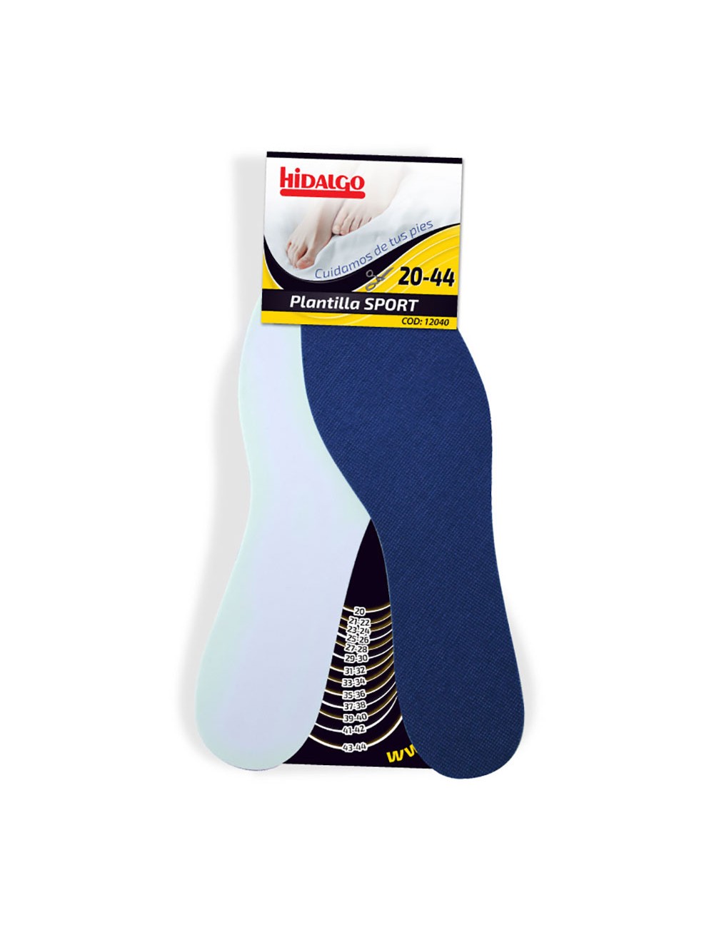 Plantilla para calzado sport