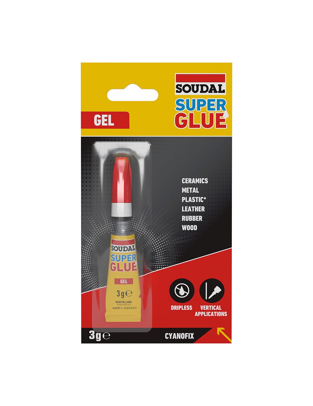 Super glue gel 3 g