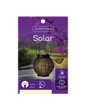 Farol solar de metal para exterior 16cm 897539