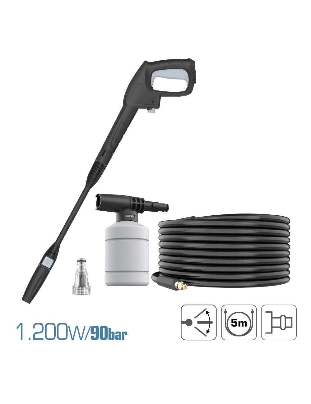 Hidrolimpiadora 1.200w 90 bar