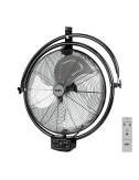 Ventilador pared-techo industrial, potencia 120 w 64,9 db aspas ø50 cm