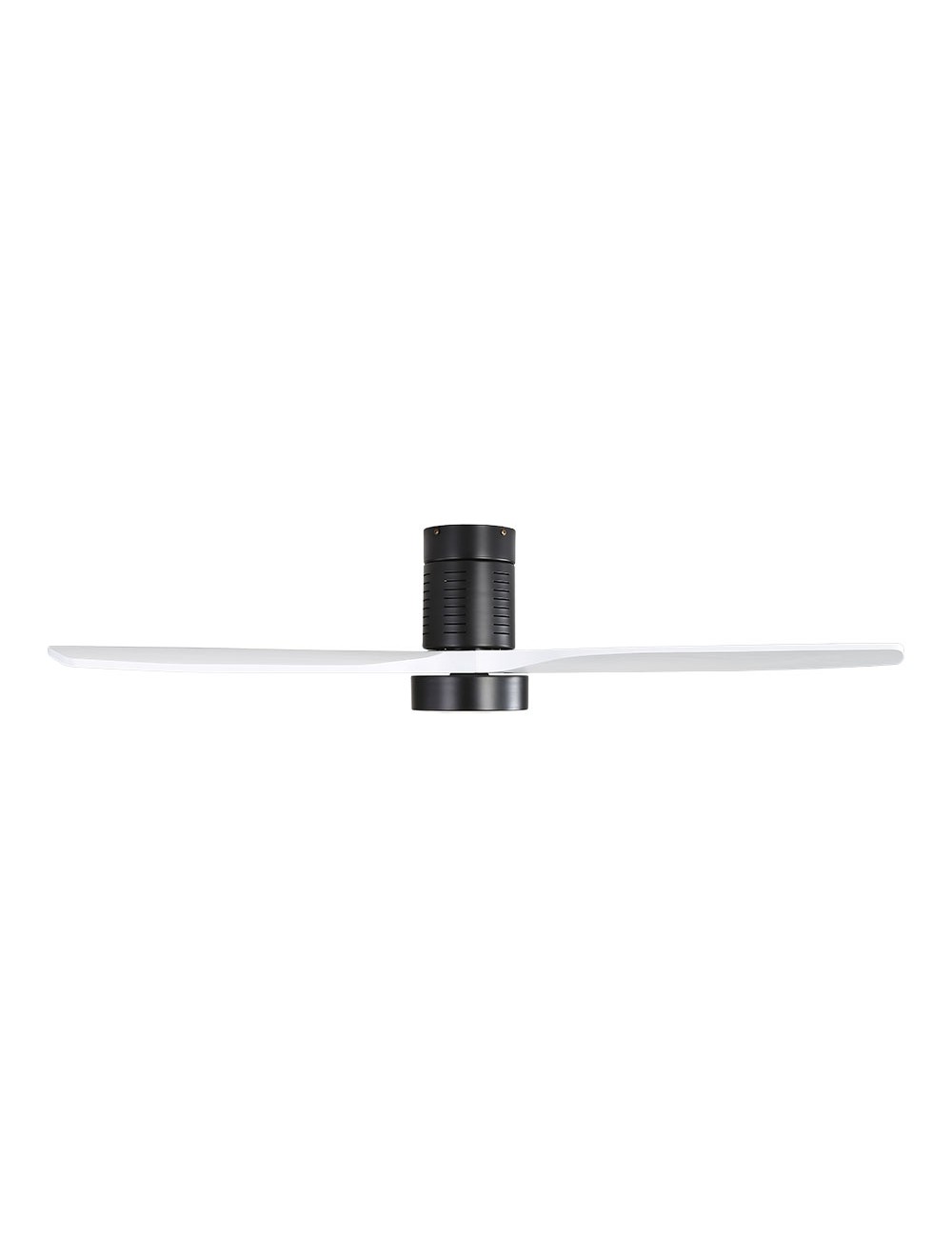 Ventilador de techo modelo kara con 3 aspas de madera ø132cm luz led 3000/4000/6000k, 3cct, potencia: 30 w , color blanco