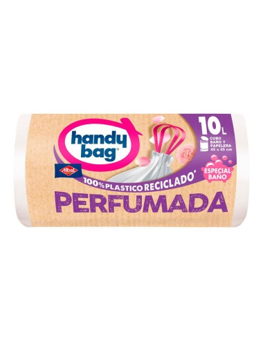 Bolsa de basura perfumada 10 l (45 x 45 cm) 12 uds
