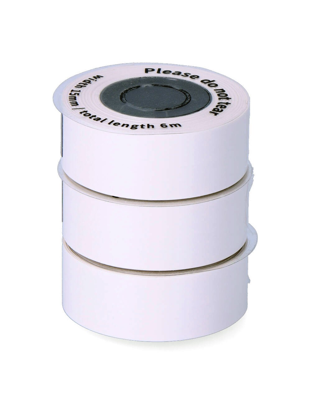 Set 3 recambios papel blanco continuo para 07796