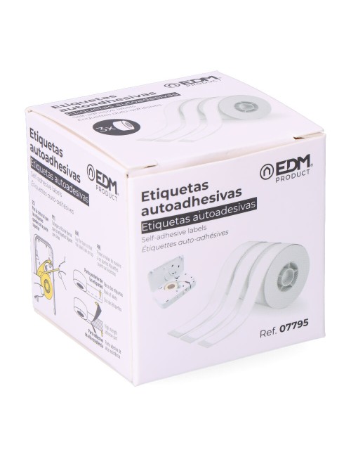 Set 3 recambios papel blanco continuo para 07796