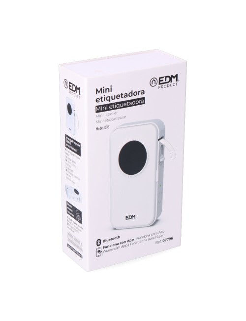 Impresora etiquetadora térmica bluetooth mini