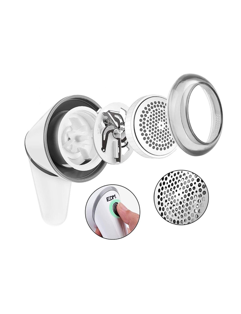 Quita pelusas eléctrico recargable edm