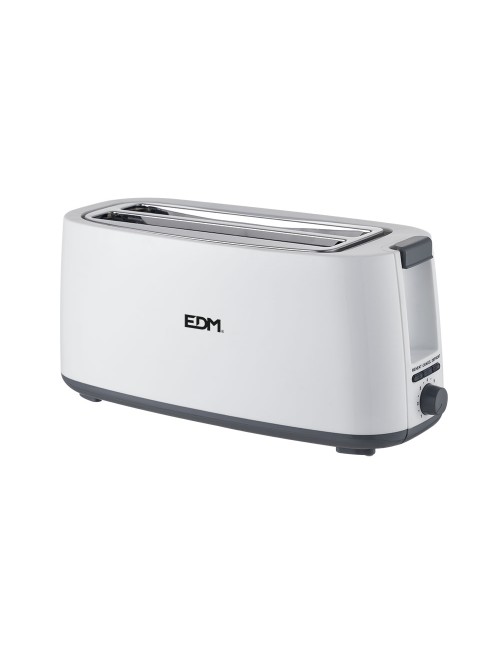 Tostadora doble ranura larga white design 1400 w