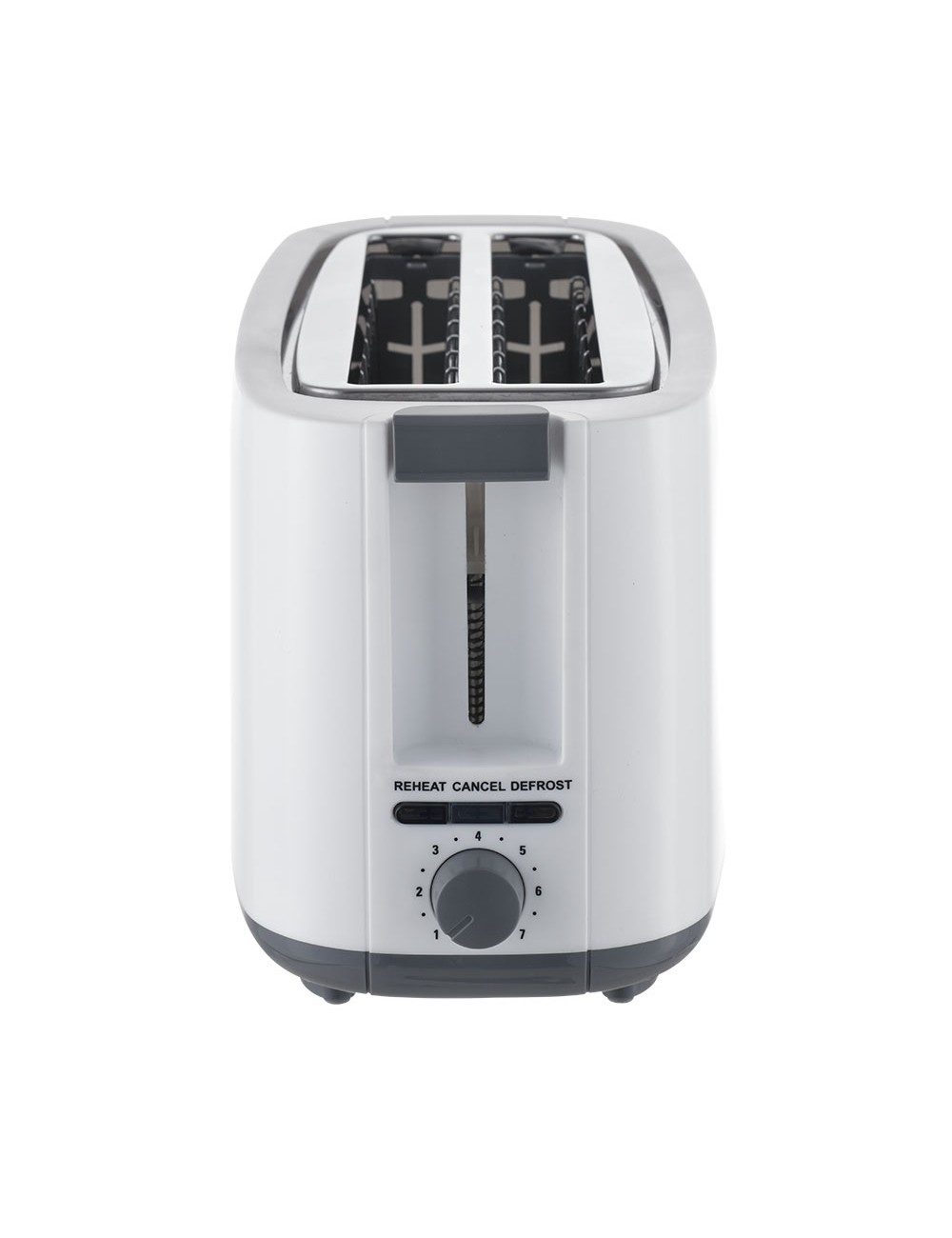 Tostadora doble ranura larga white design 1400 w