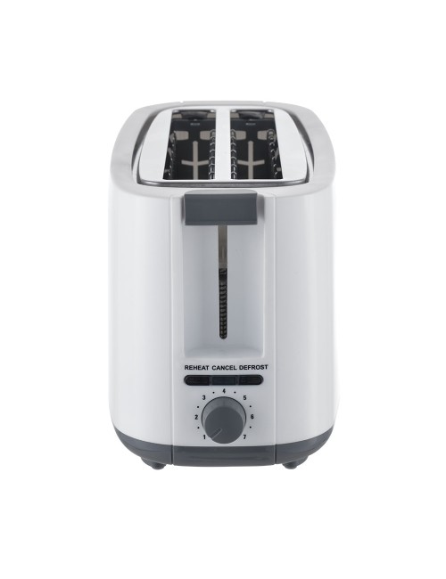 Tostadora doble ranura larga white design 1400 w
