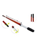 Mango metálico extensible 86 -150 cm rosca ø22 mm