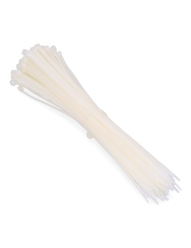 Bridas natural 8,0 x 550 mm nylon alta calidad (bolsa 100 unid.)