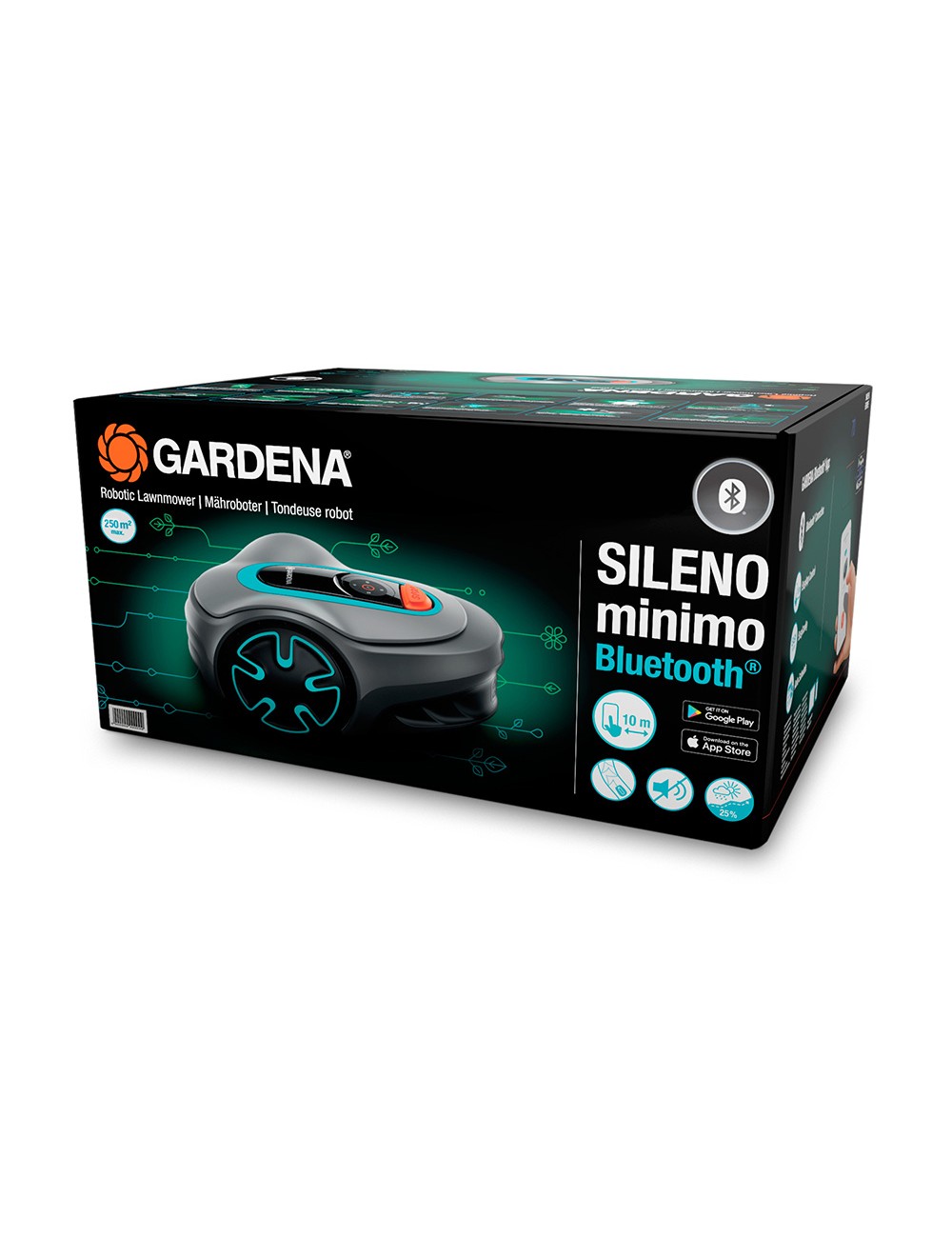 Robot cortacésped sileno para segar jardines 15201-34 gardena