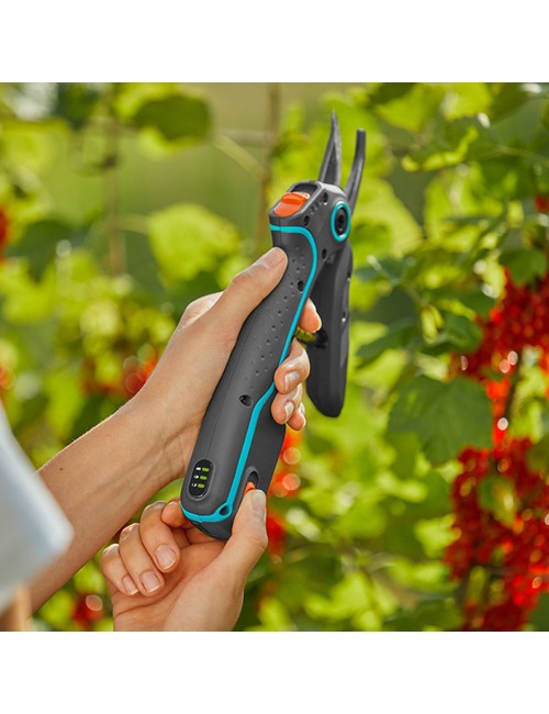 Tijera de podar de batería para jardín assistcut 12222-20 gardena