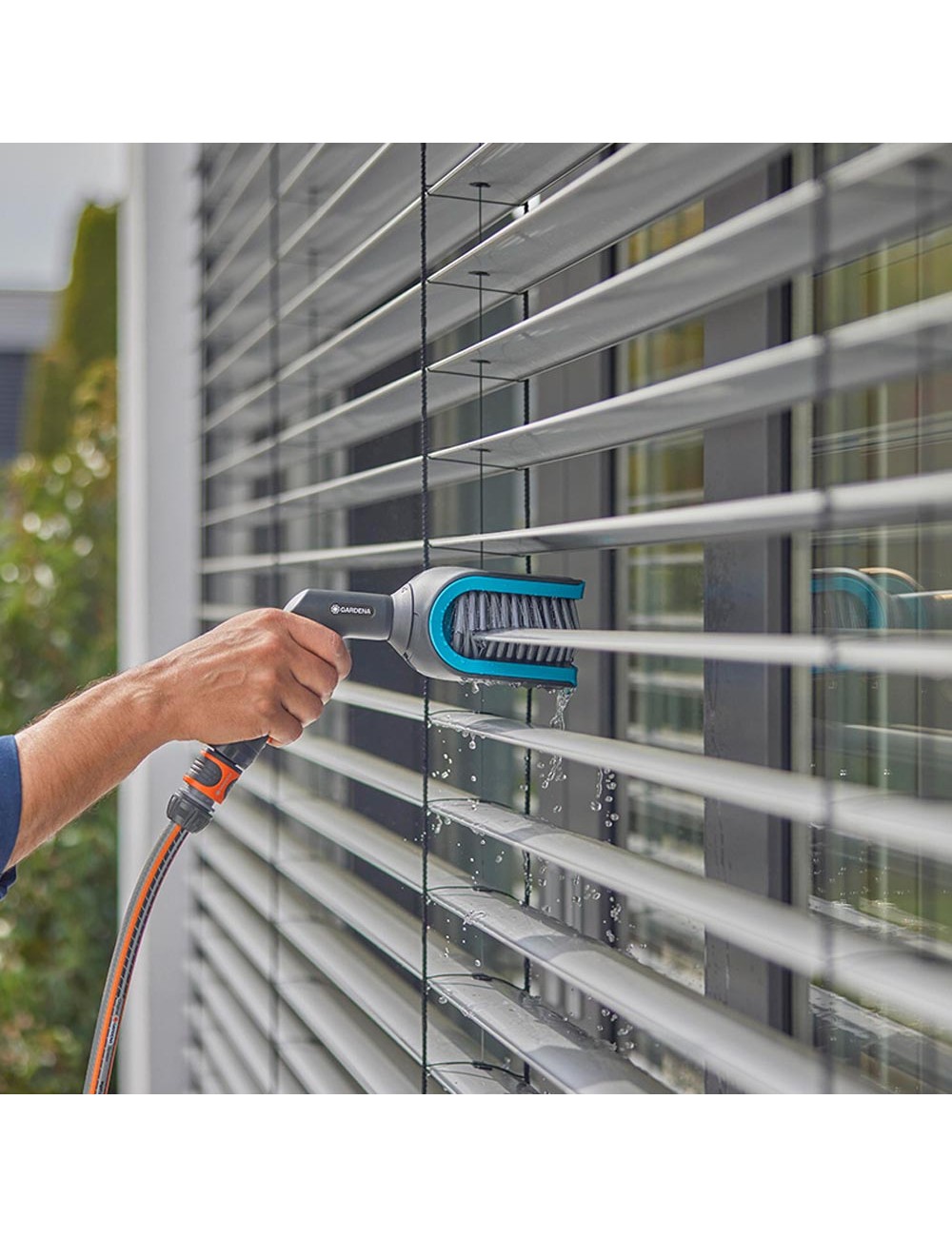 Cepillo de limpieza de persianas cleansystem, para persianas 18850-20 gardena