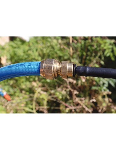 Union para tubo de 16mm a conexion automática en bolsa zip 2 unidades 908502 aqua control