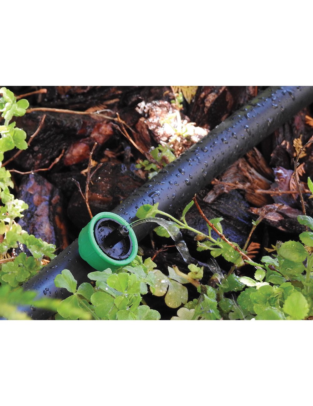 10 goteros stopper 4 l/h. autocompensado y autolimpiable antidrenante 905110 aqua control