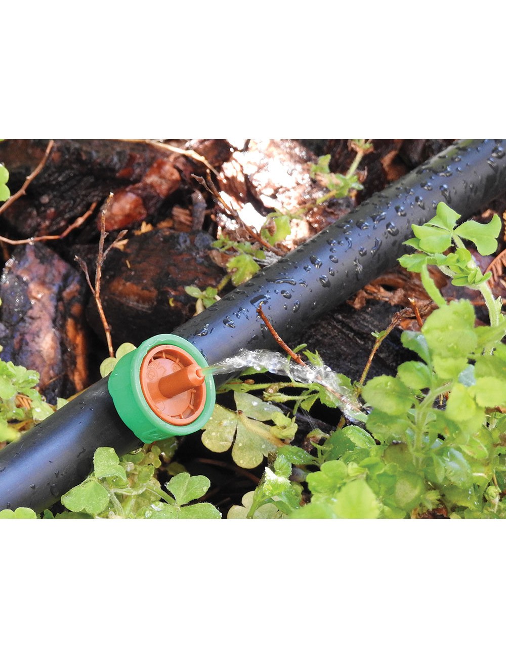 10 goteros stopper 8 l/h. - autocompensado y autolimpiable antidrenante 905210 aqua control