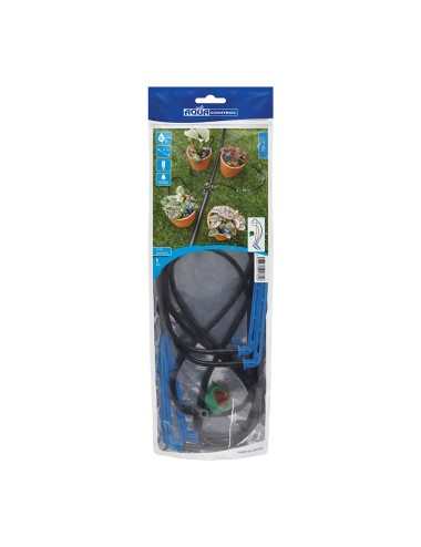 Kit stopper 8 l/h. (2 l/h por estaca) autocompensado y antidrenante con estaca 906301 aqua control