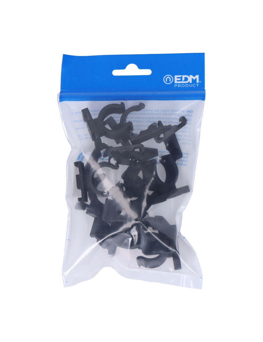 Abrazadera nylon negra para ferroplast m-20 (bolsa 10 unid)