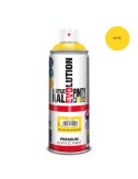 Pintura acrílica spray evolution 520 cc ral 1021 matt sunny yellow 300 g