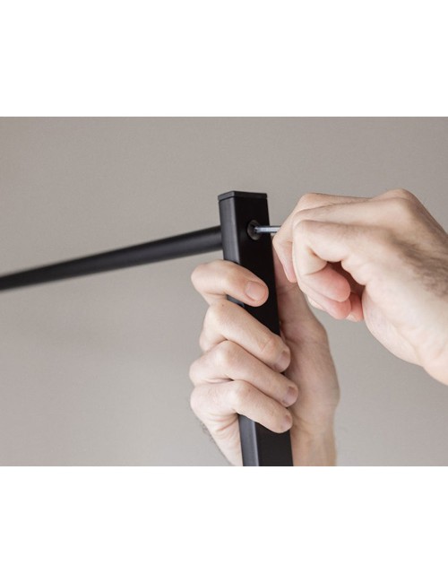 Perchero burro hangy one negro hasta 15 kg