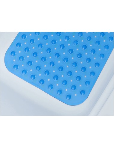 Alfombra de ducha colores surtidos 100 x 40 cm