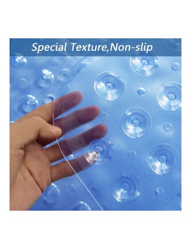 Alfombra de ducha colores surtidos 100 x 40 cm