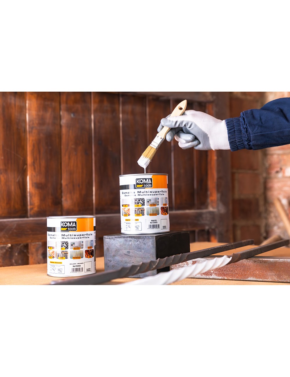 Esmalte multisuperficies blanco mate 750 ml