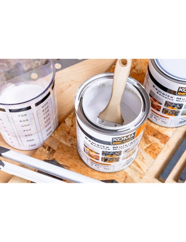 Esmalte multisuperficies negro mate 750 ml