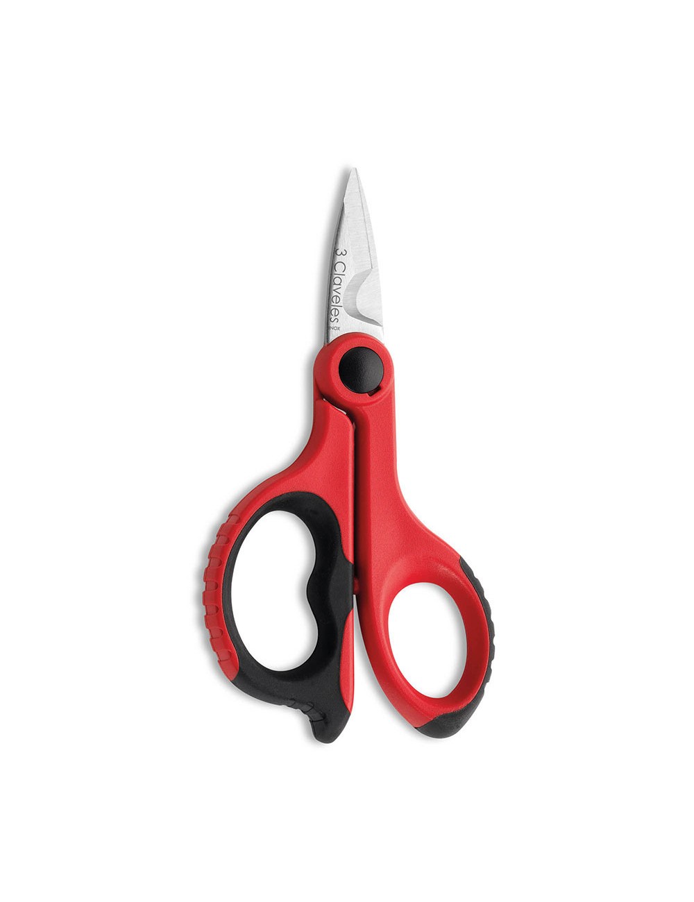 Tijera de electricista doble inyección 14 cm