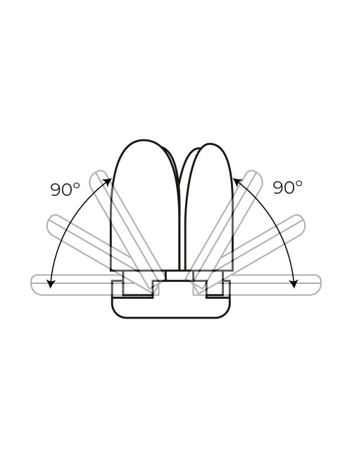 Bombilla led multidireccional, casquillo e27, potencia 30 w, luz fría
