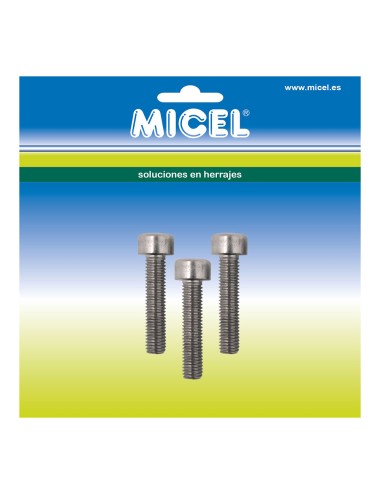 Set de 3 tornillos maquina enrollar toldo tld27 6x30mm 92597 micel