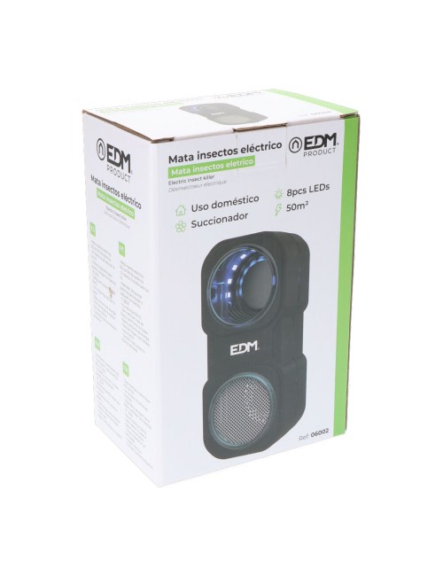 Mini atrapa insectos led 50m edm