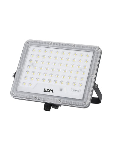 Foco proyector solar slim 100 w 1.200 lm 6500 k luz fría