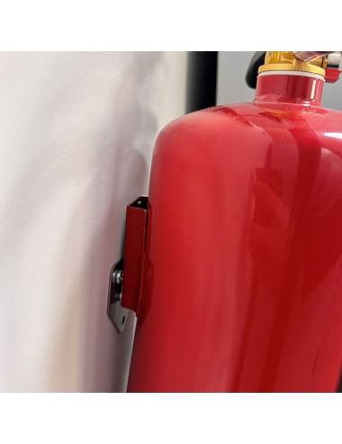 Placa colgador extintor zinc cg14 6kgs 91242 edm