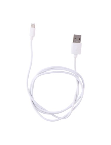 Cable usb-a a lightning 1,2 m blanco
