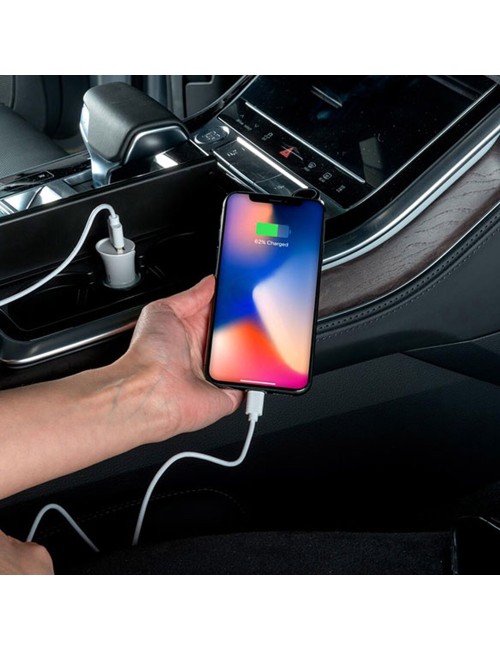 Cable usb-a a lightning 1,2 m blanco