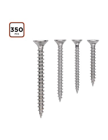 Surtido de tornillos para madera ss black+decker