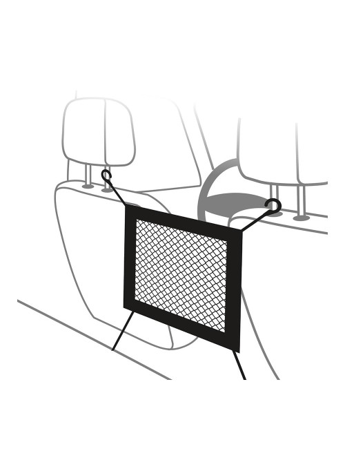 Red de almacenamiento para automóvil entre asientos black+decker