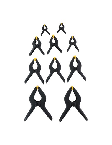 Pinza de resorte 10 piezas