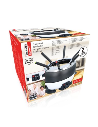 Juego de fondue 230v~ 800 w 2,3 l