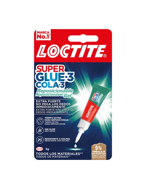 Superglue-3 gel reposicionable 3 g