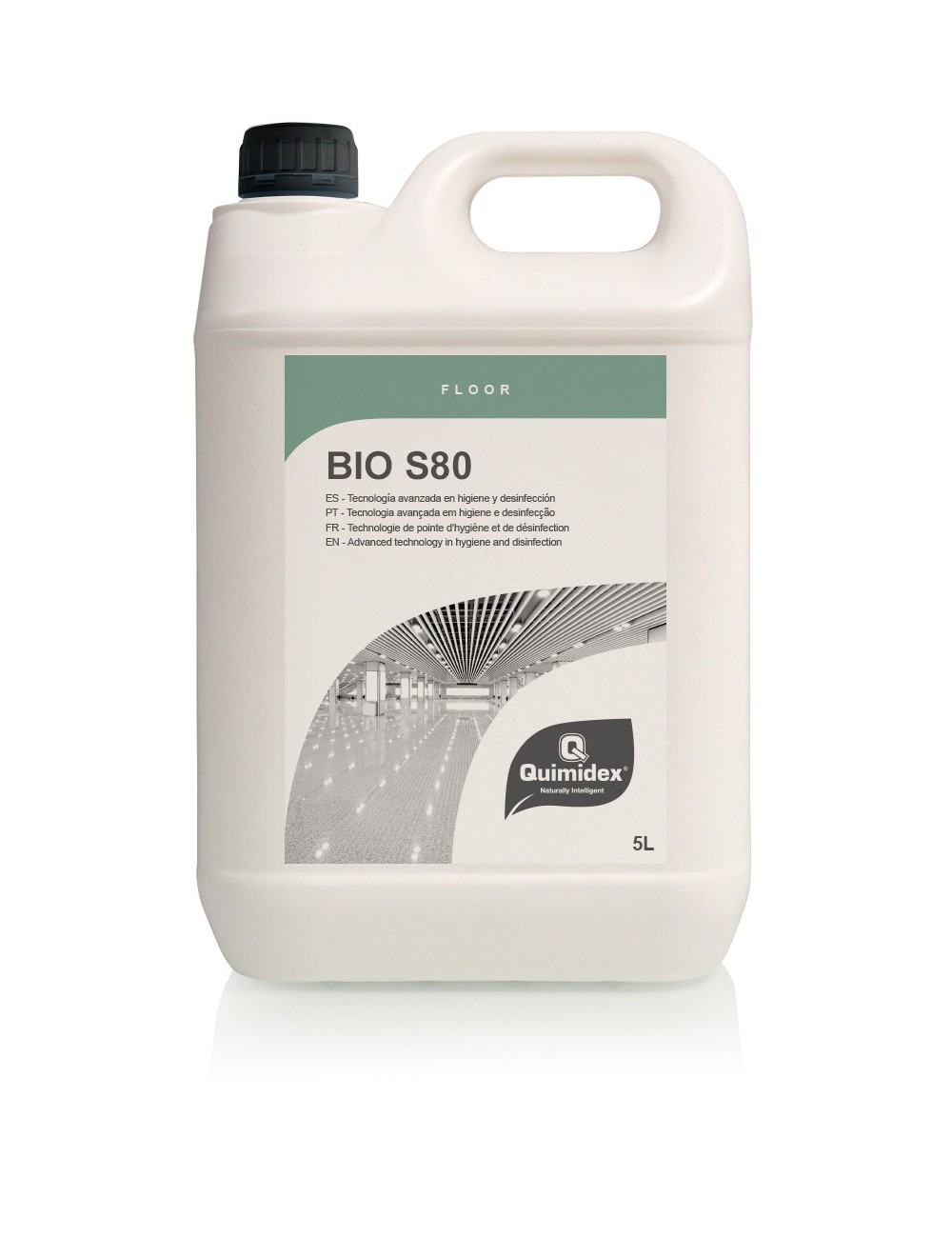 LIMPIADOR DESENGRASANTE UNIVERSAL BIO S80 - 5 l