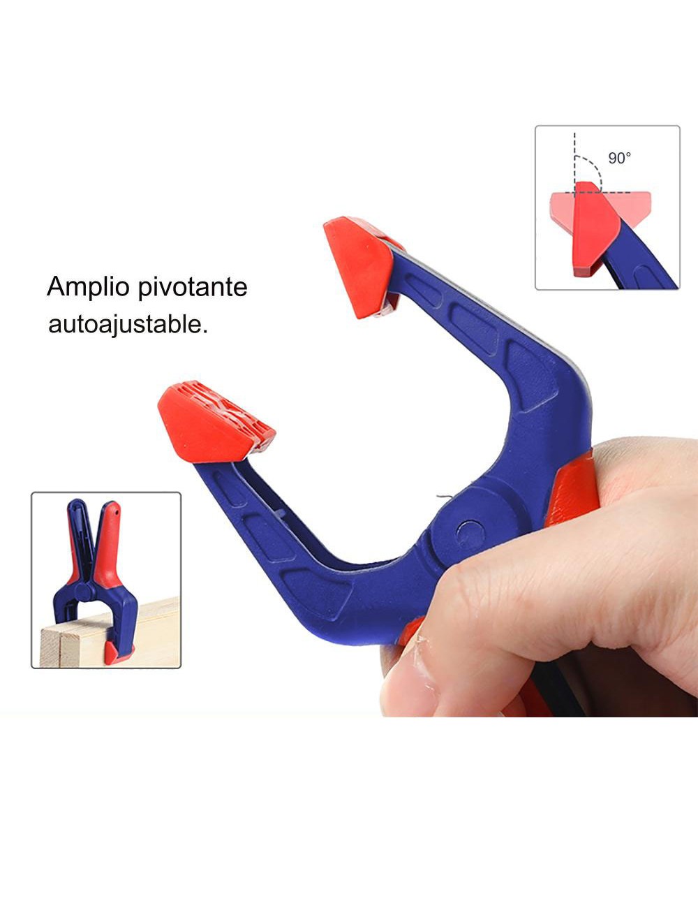 Pinza de resorte, 25 mm