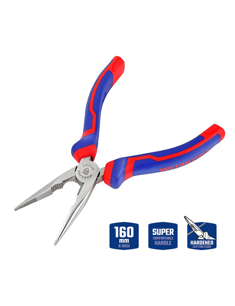 Alicates de punta larga 160 mm