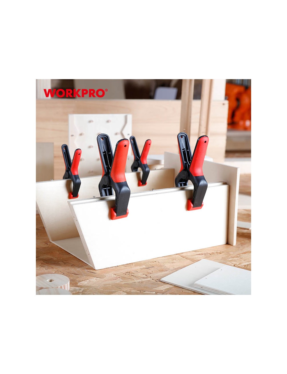 Pinza de resorte, 50 mm